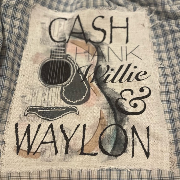 Vintage Flannel with patch - Picture 5 of 12